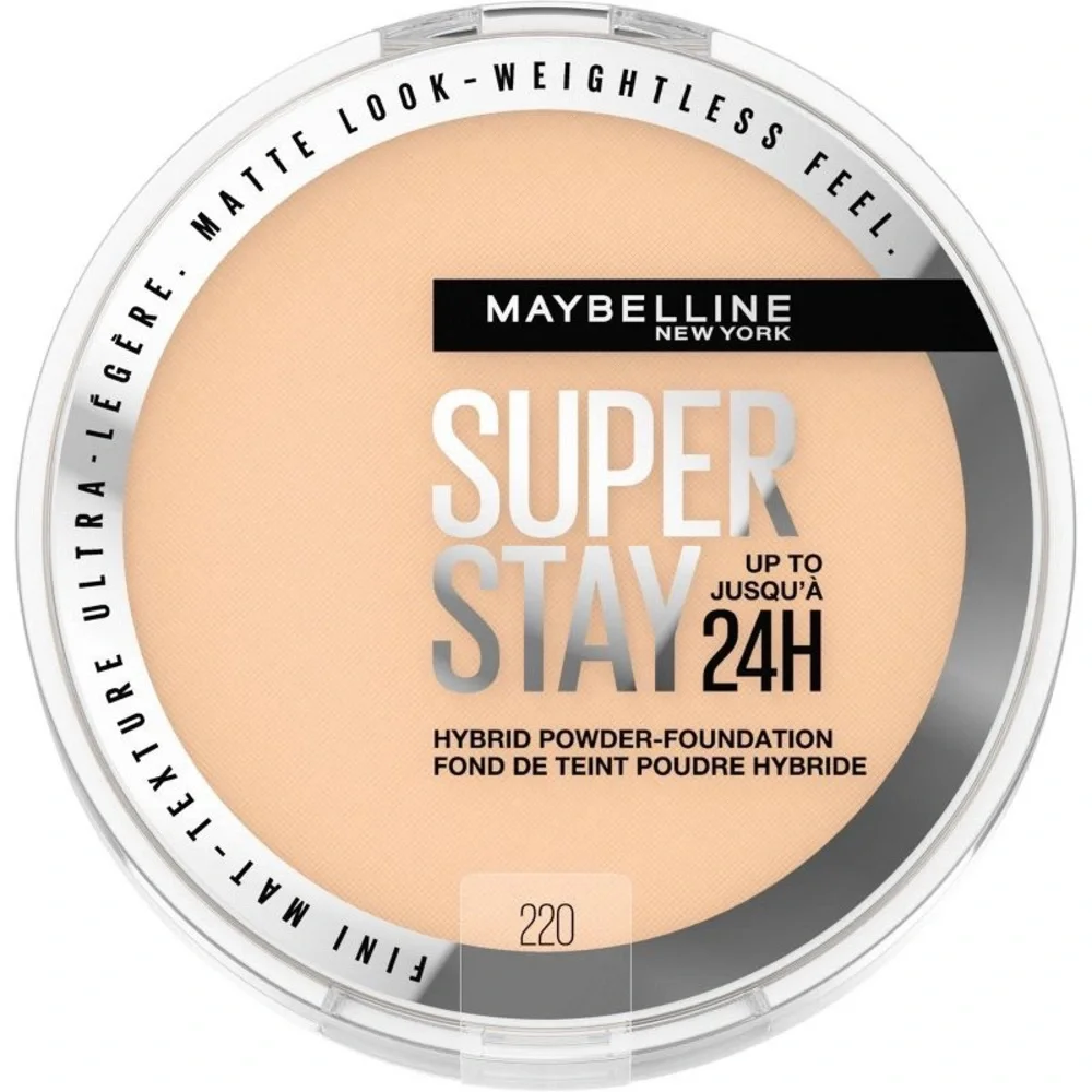 Maybelline Super Stay Matte 24HR Hybrid Pressed Powder Foundation - 0.21 oz‎